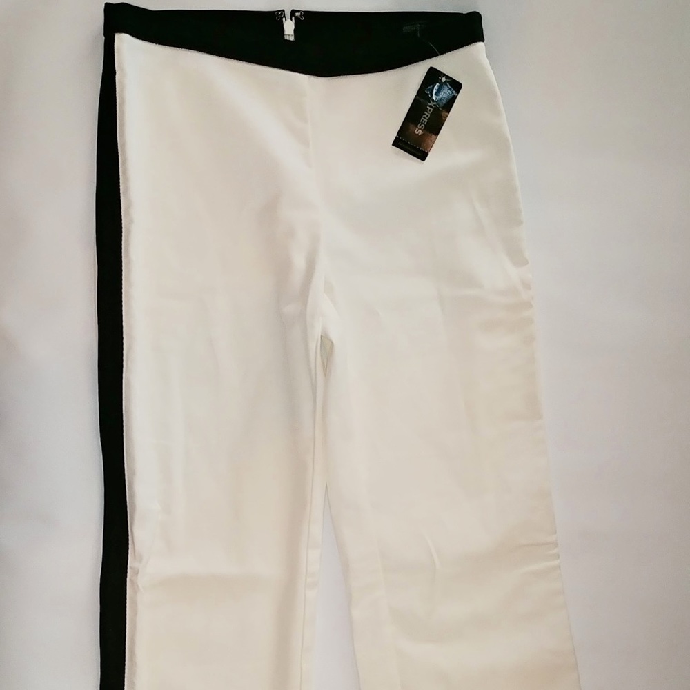 White Spandex Dressy Slacks